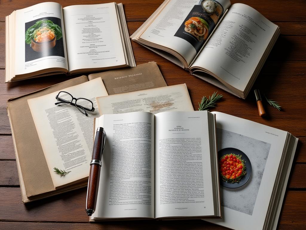 Publications et livres d'art culinaire